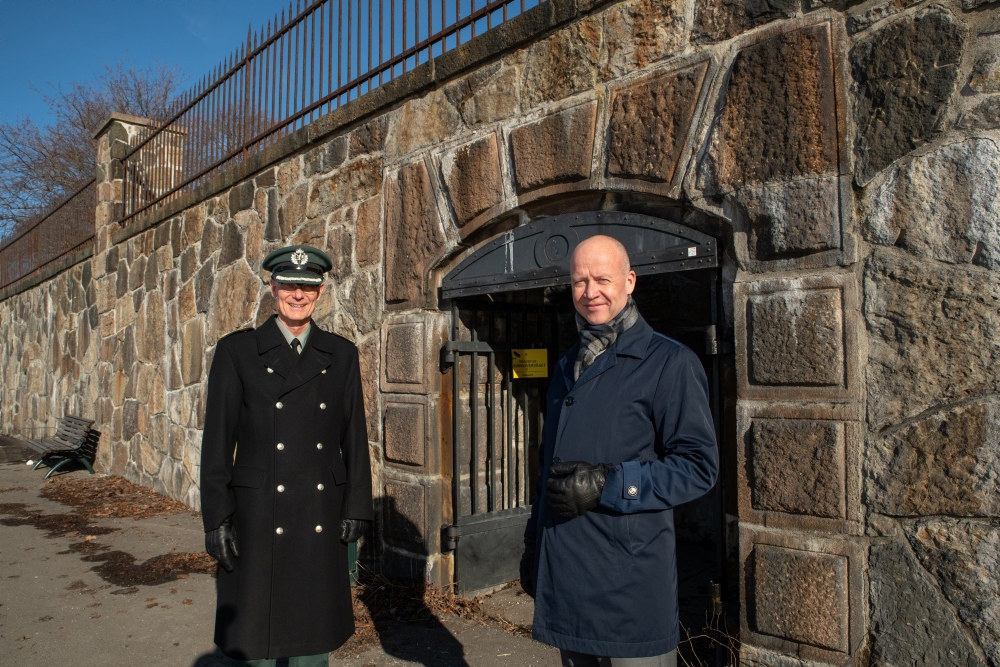 Åpning port Akershus festning